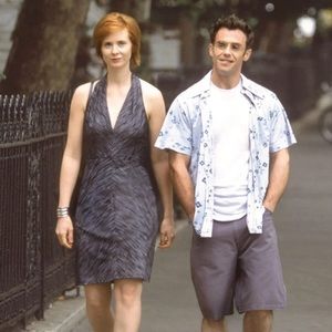 Laundry V-Neck Stretchy Dress as seen on Miranda SATC!